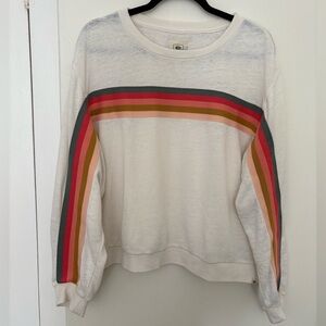 Rip Curl Cream Crewneck Top